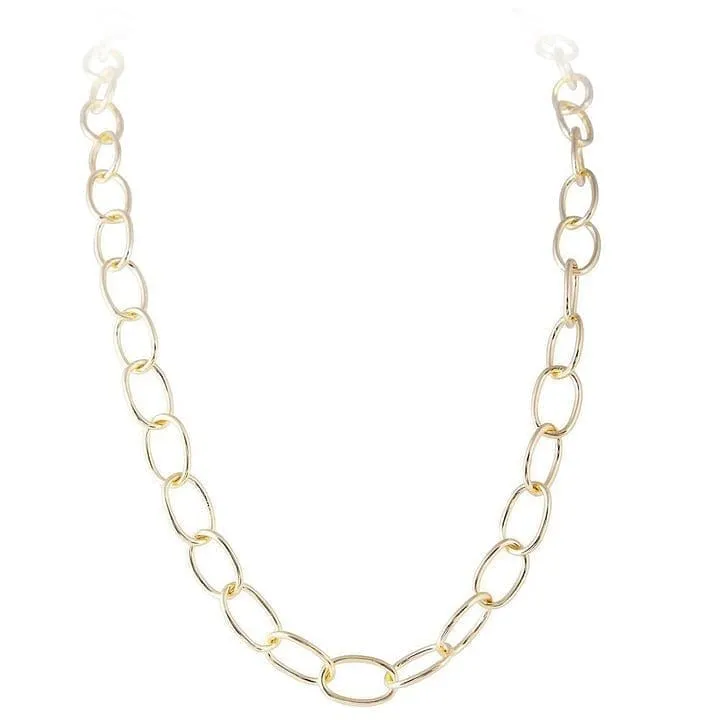 Fairley Savannah Link Necklace - Gold