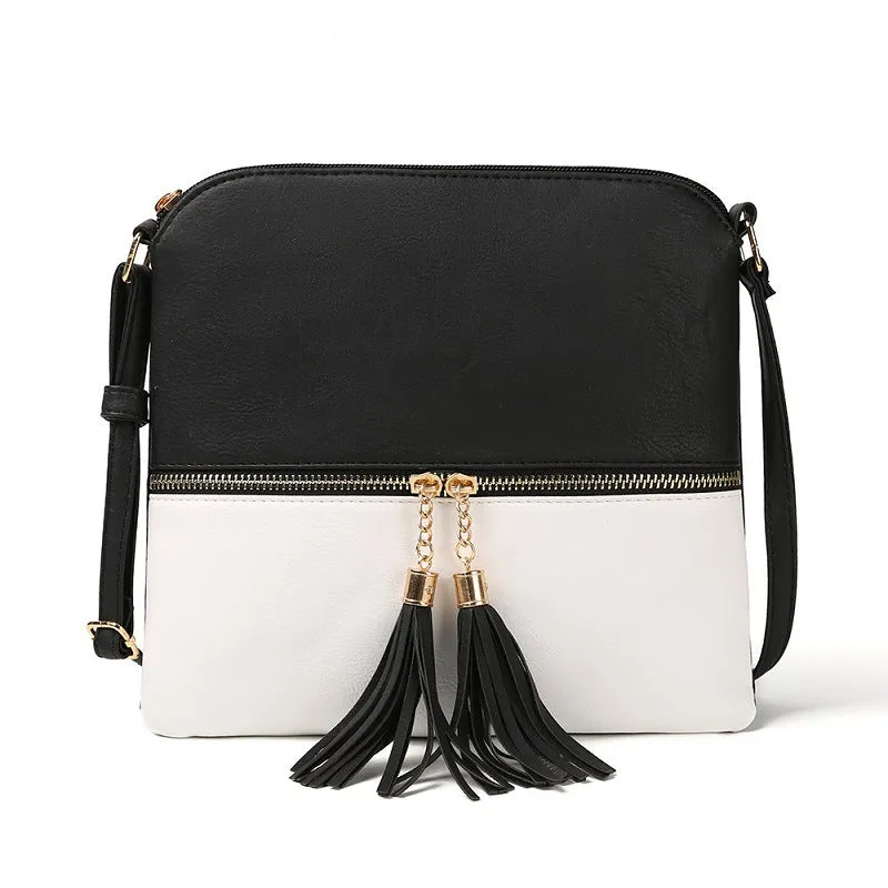 Fashion Fringed One Shoulder Crossbody Bag