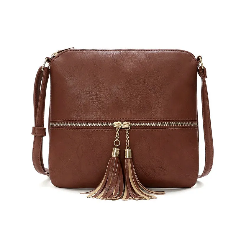 Fashion Fringed One Shoulder Crossbody Bag