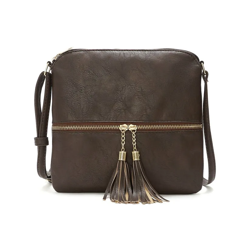 Fashion Fringed One Shoulder Crossbody Bag