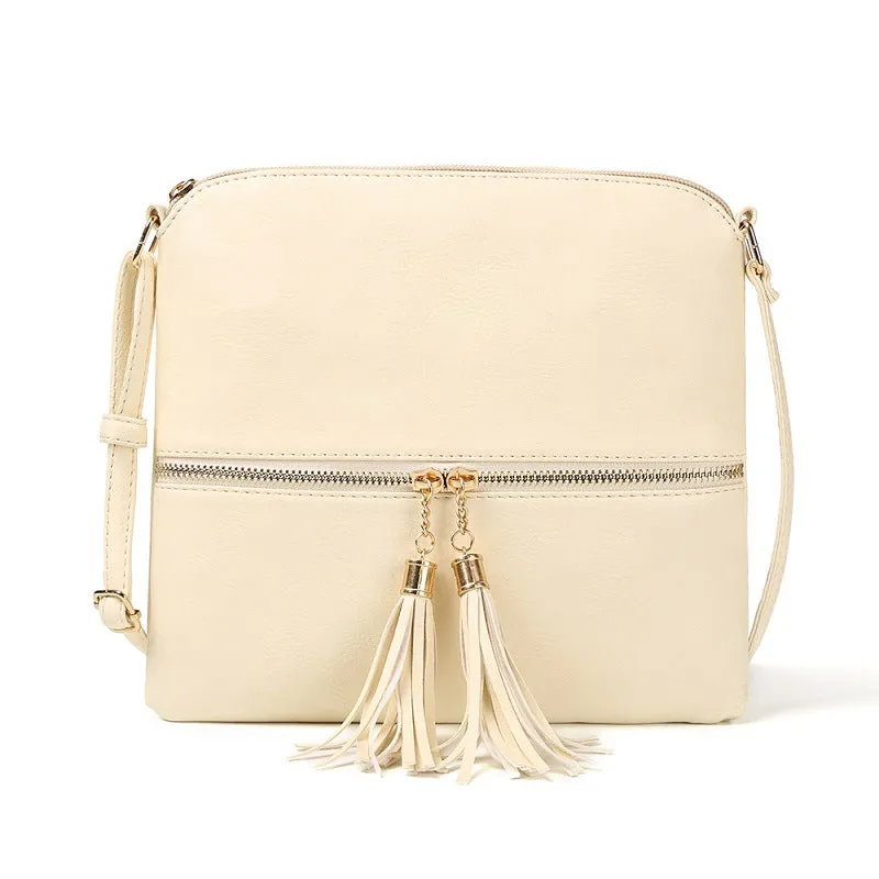 Fashion Fringed One Shoulder Crossbody Bag