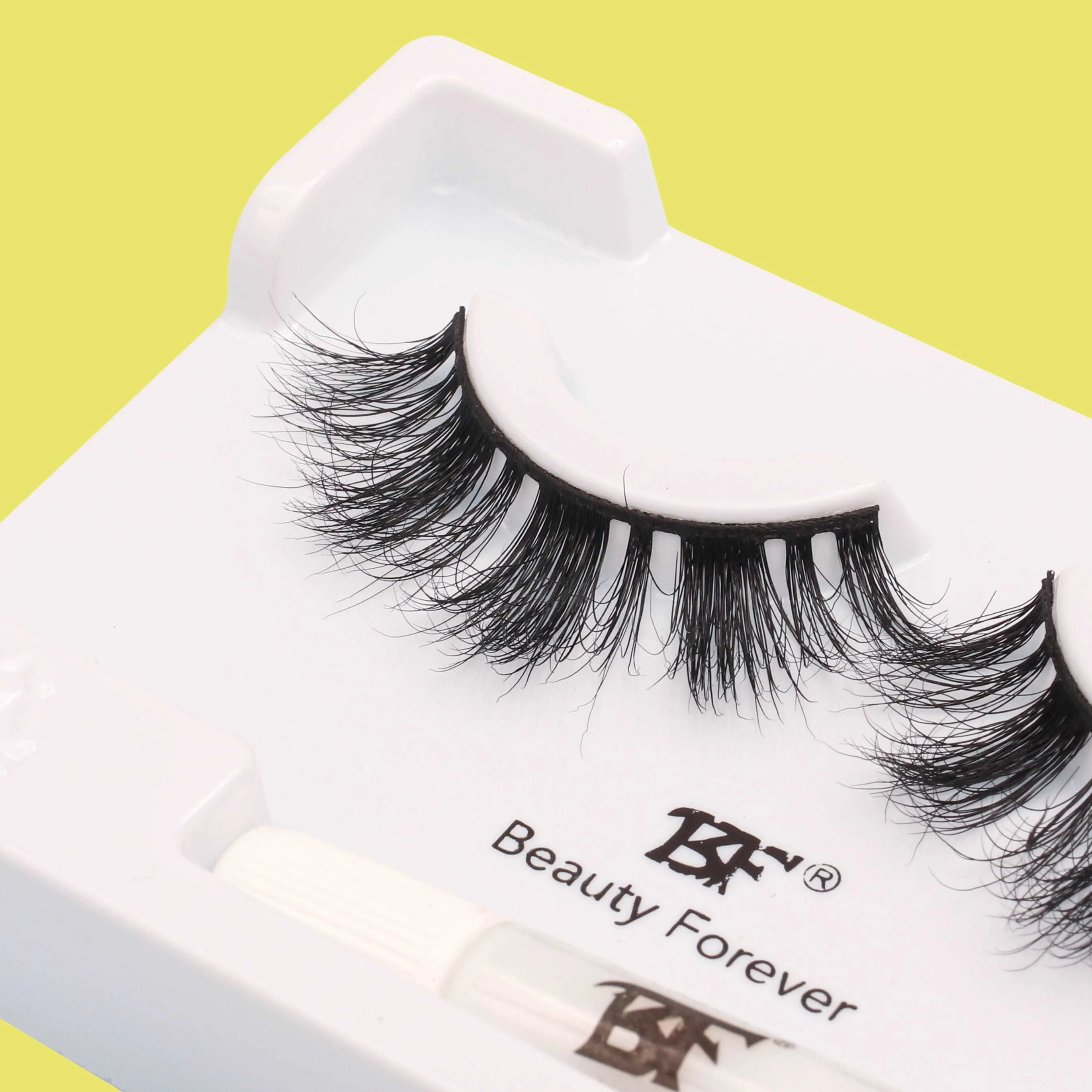 Faux Mink 3D Eyelashes-Diamond No. 121 (Gorgeously full in texture )