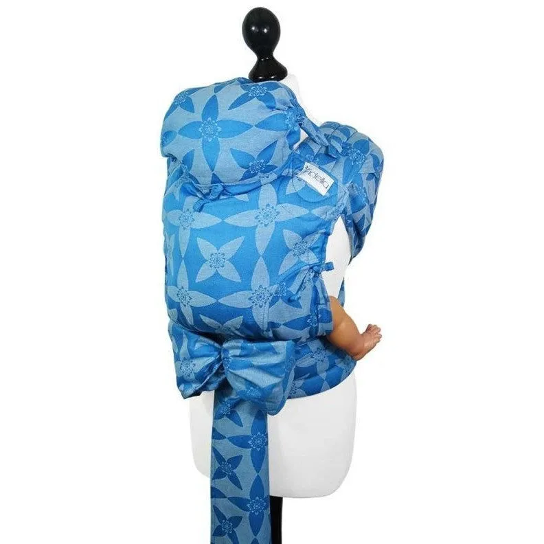 Fidella Fly Tai - MeiTai babycarrier Blossom Blue (Baby Size from Birth)