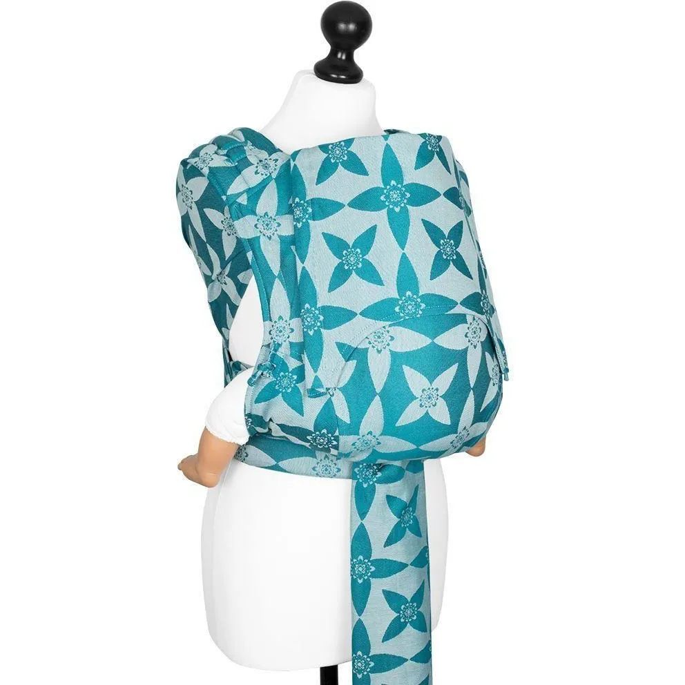 Fidella Fly Tai - MeiTai babycarrier Limited Edition Blossom Ocean Blue (New Size - From 4months)