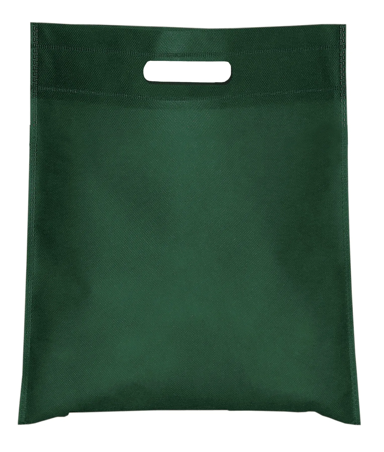 Flat Non Woven Heat Sealed Tote Bags - Unprinted