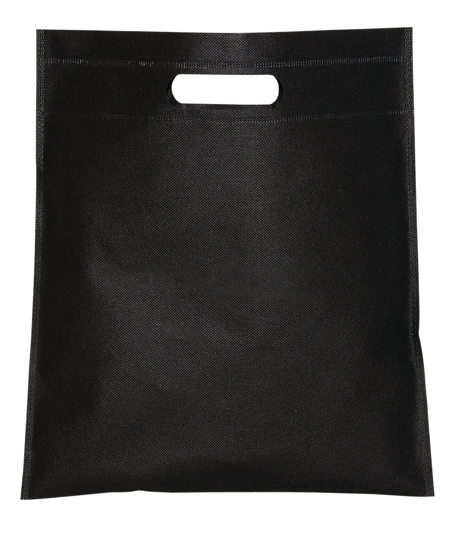 Flat Non Woven Heat Sealed Tote Bags - Unprinted