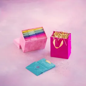 Flocked Gift Bag