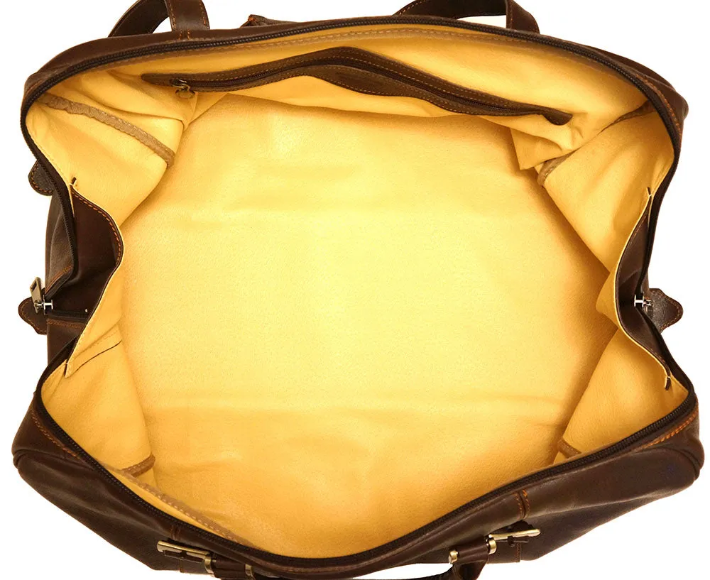 Fortunato Leather travel bag