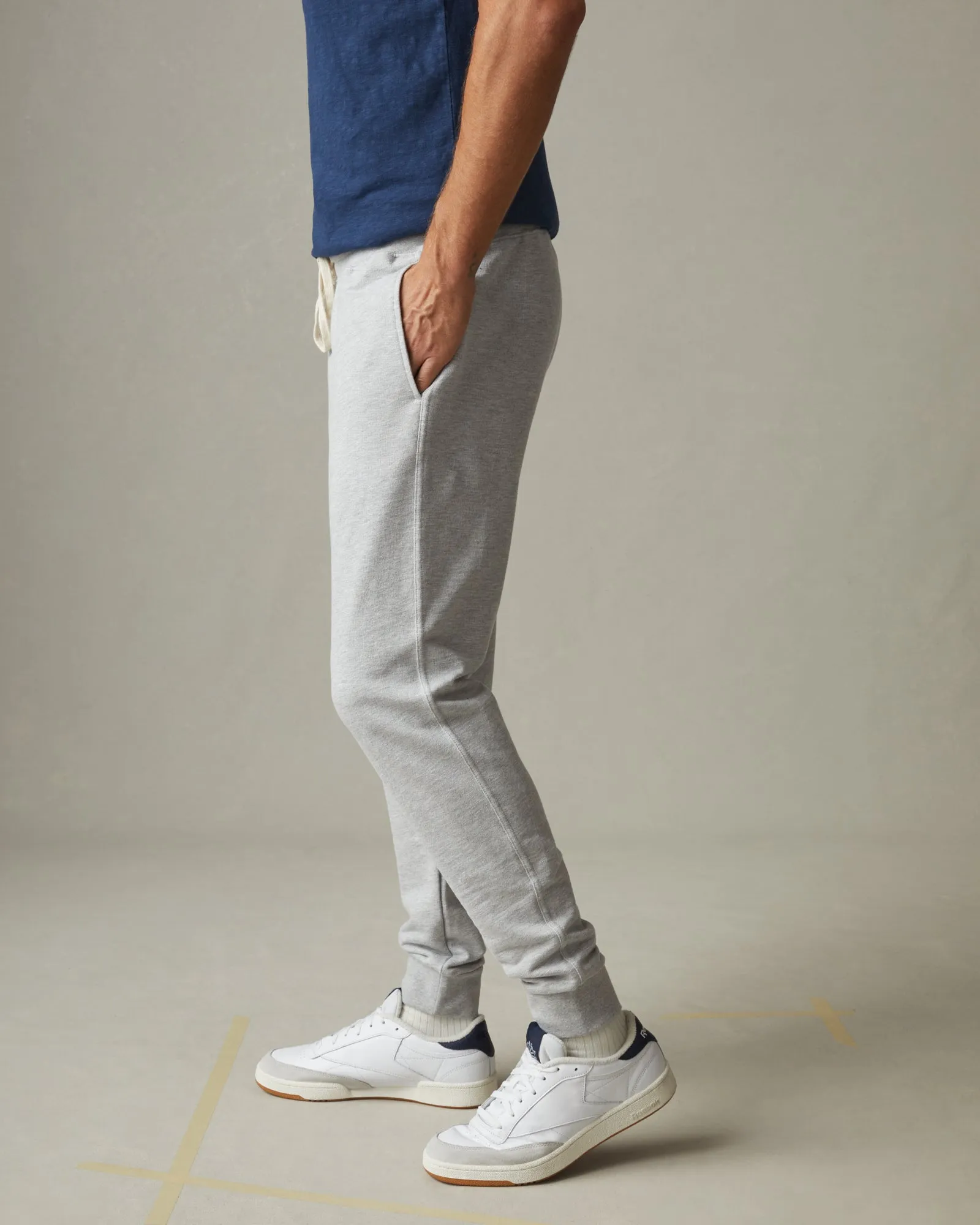 French Terry Jogger - Ash Heather