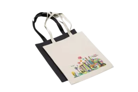 Full Colour Singapore Design 600D Tote Bag