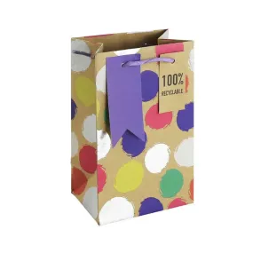 Gift Bag Perfume - Kraft Sketchy Spots