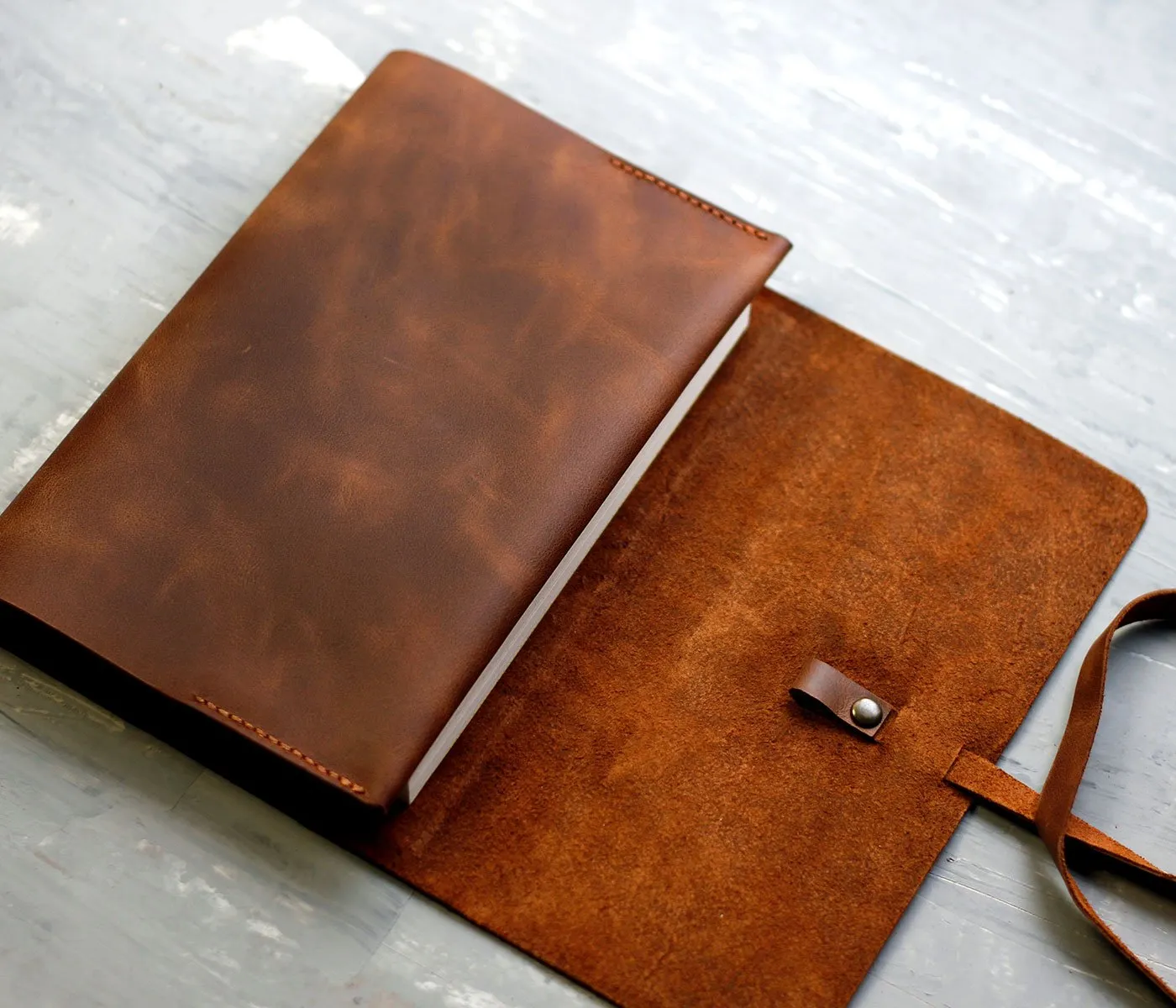 Handmade Leather Book Cover