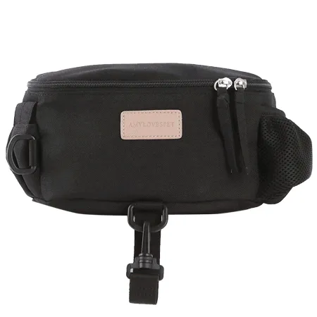 Hands-Free Hip Bag in Black