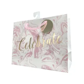 Horizontal Celebrate Gift Bag - 32cm x 26cm x 10cm