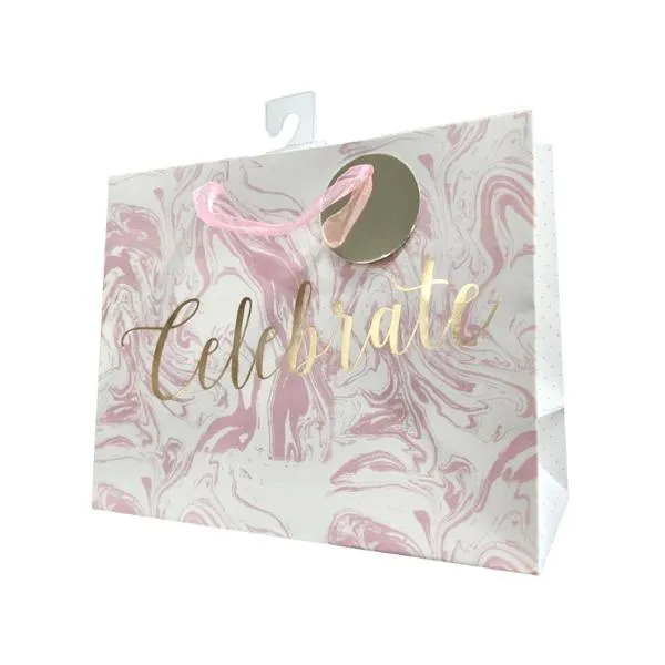 Horizontal Celebrate Gift Bag - 32cm x 26cm x 10cm