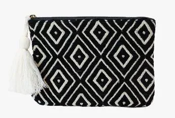 Ikat Handcrafted Clutch/Cosmetic Bag