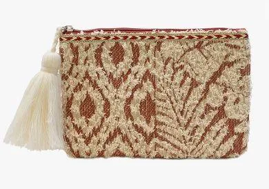 Ikat Handcrafted Clutch/Cosmetic Bag