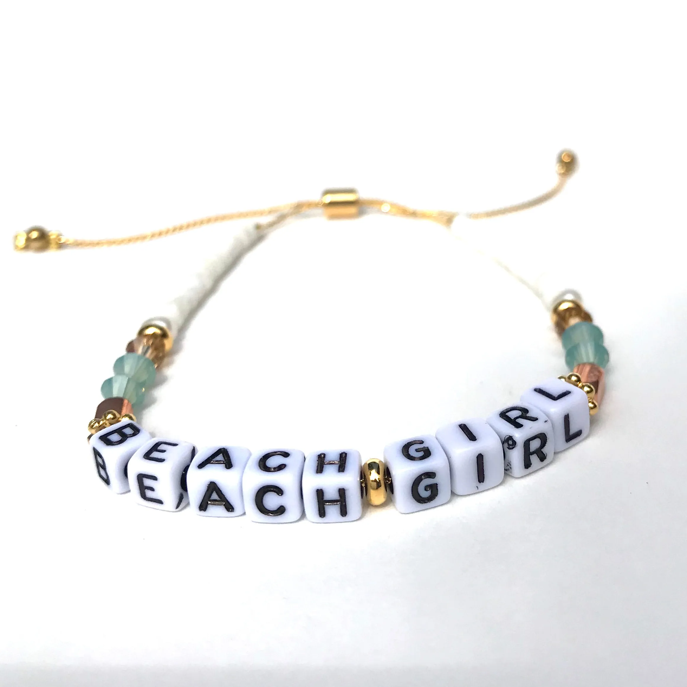 INSPIRATIONAL BEADED WORD BRACELET