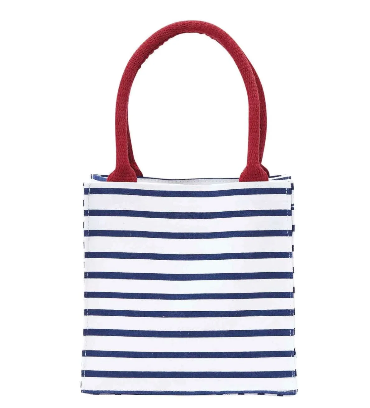 Itsy Bitsy Gift Bag - Bateau Stripe Navy