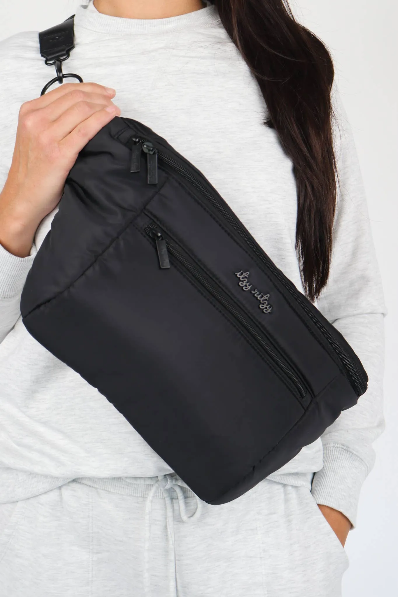 Itzy Ritzy Fanny Pack & Crossbody Diaper Bag