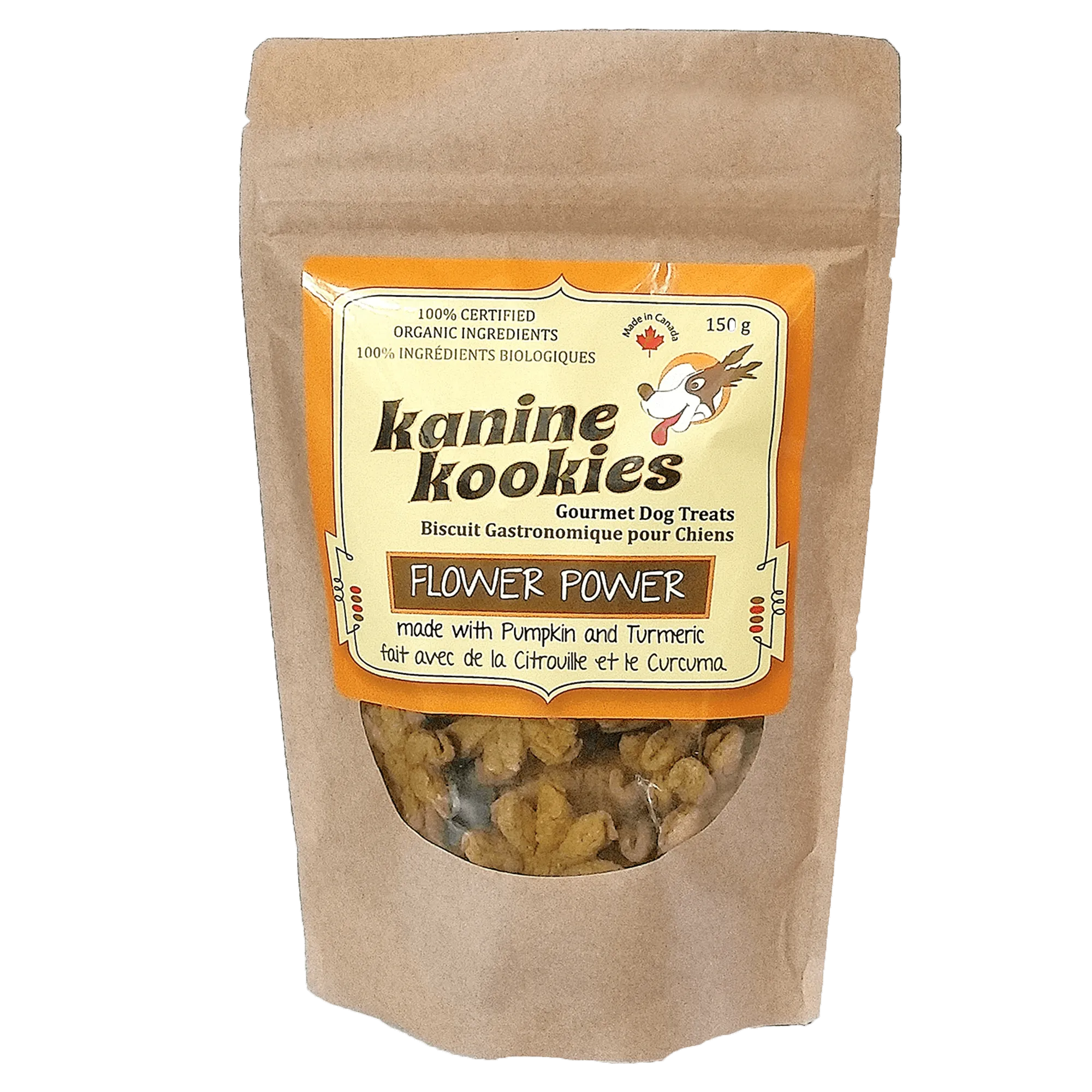 kanine kookies - flower power dog cookies