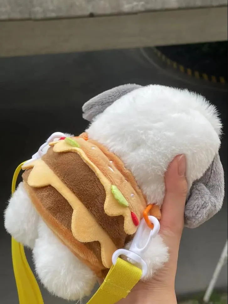 Kawaii Hamburger Puppy Bag