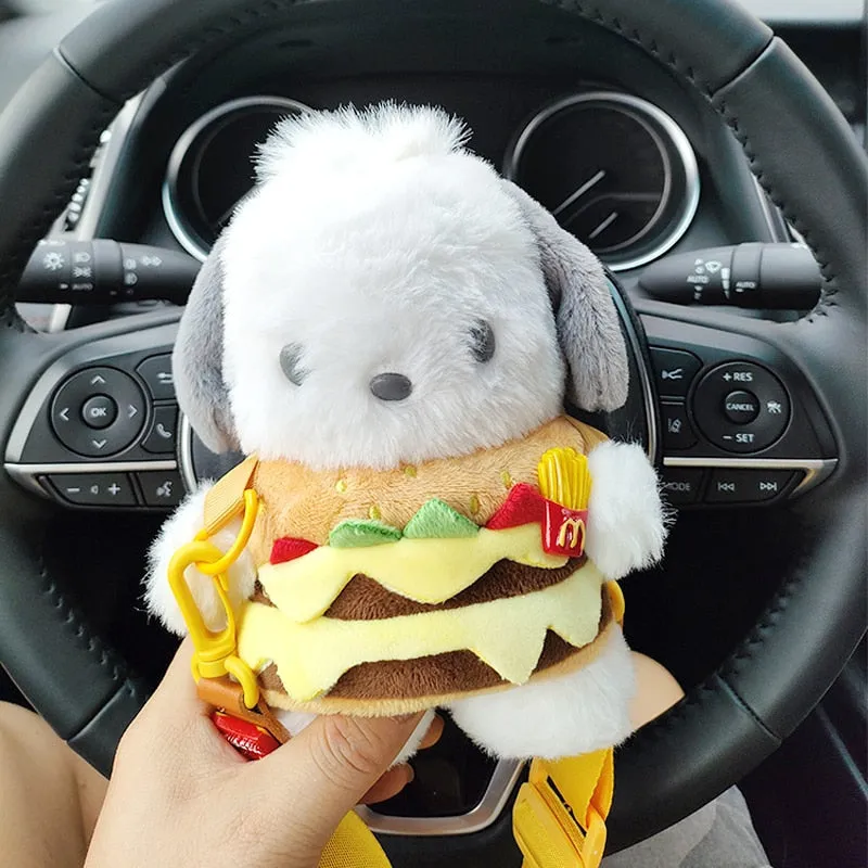 Kawaii Hamburger Puppy Bag