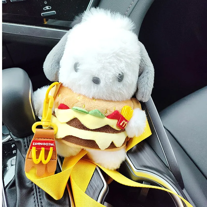 Kawaii Hamburger Puppy Bag