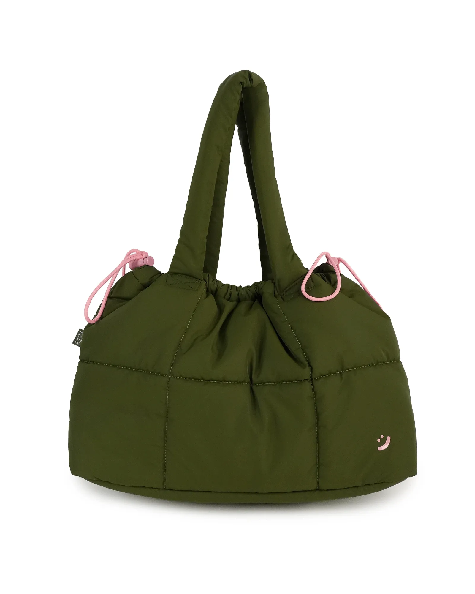 Khaki Marshmallow Midi Tote