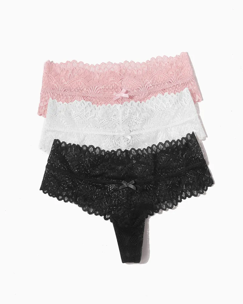 Lace Panties Low Waist Thong