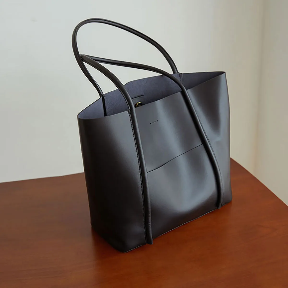 Large Luxury Leather Shoulder Bag Women Tote Bag