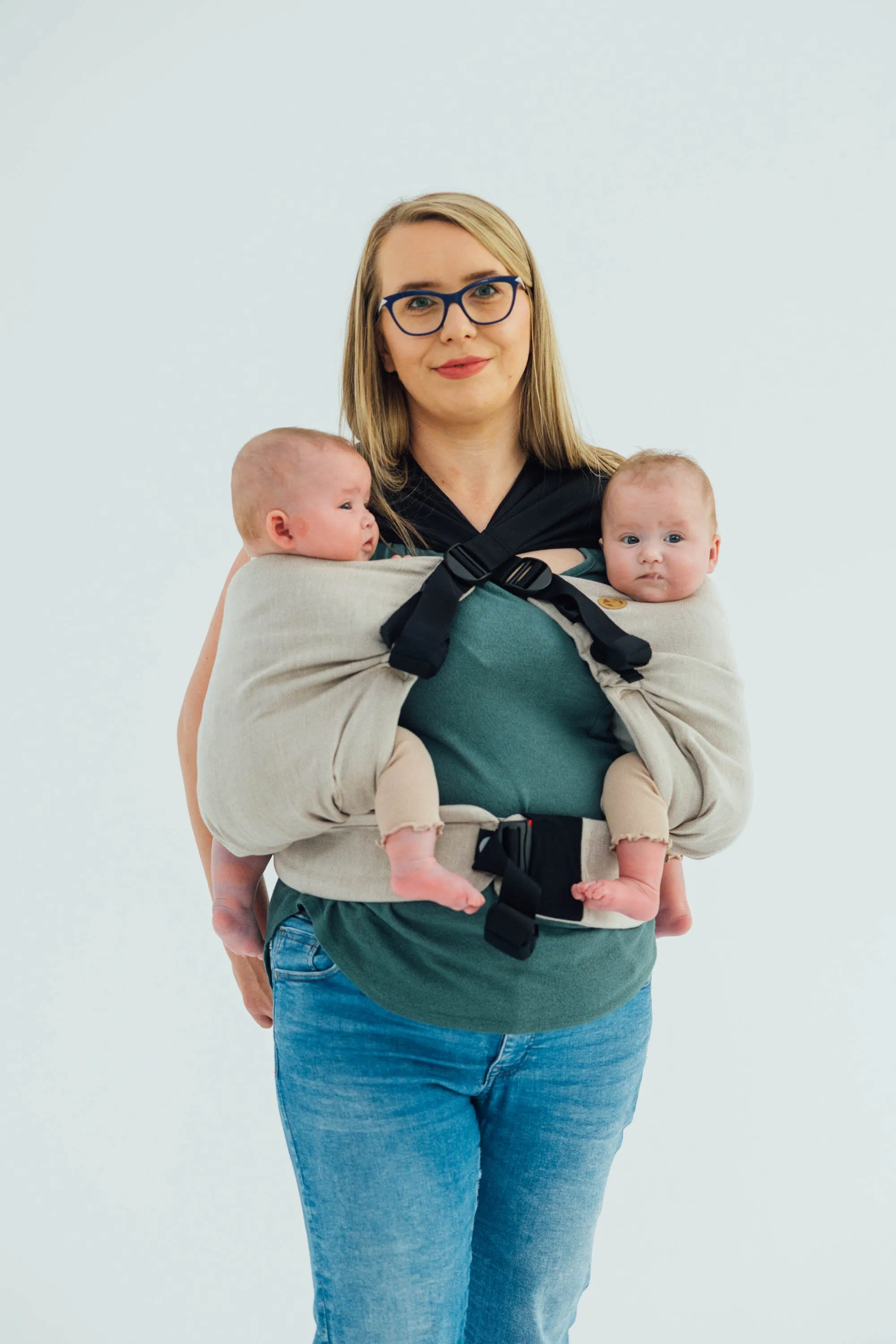 LennyLamb LennyTwin Baby Carrier Peanut Butter