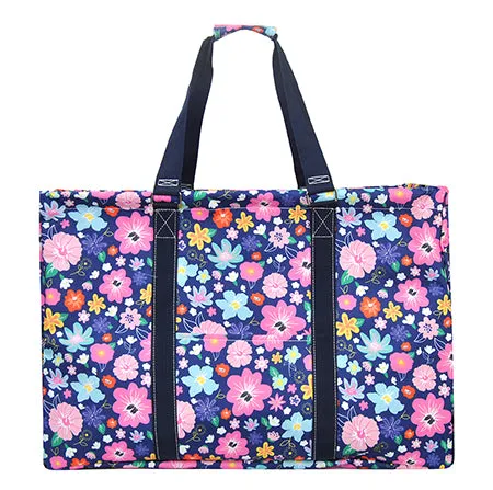 Lilac Floral NGIL Mega Shopping Utility Bag