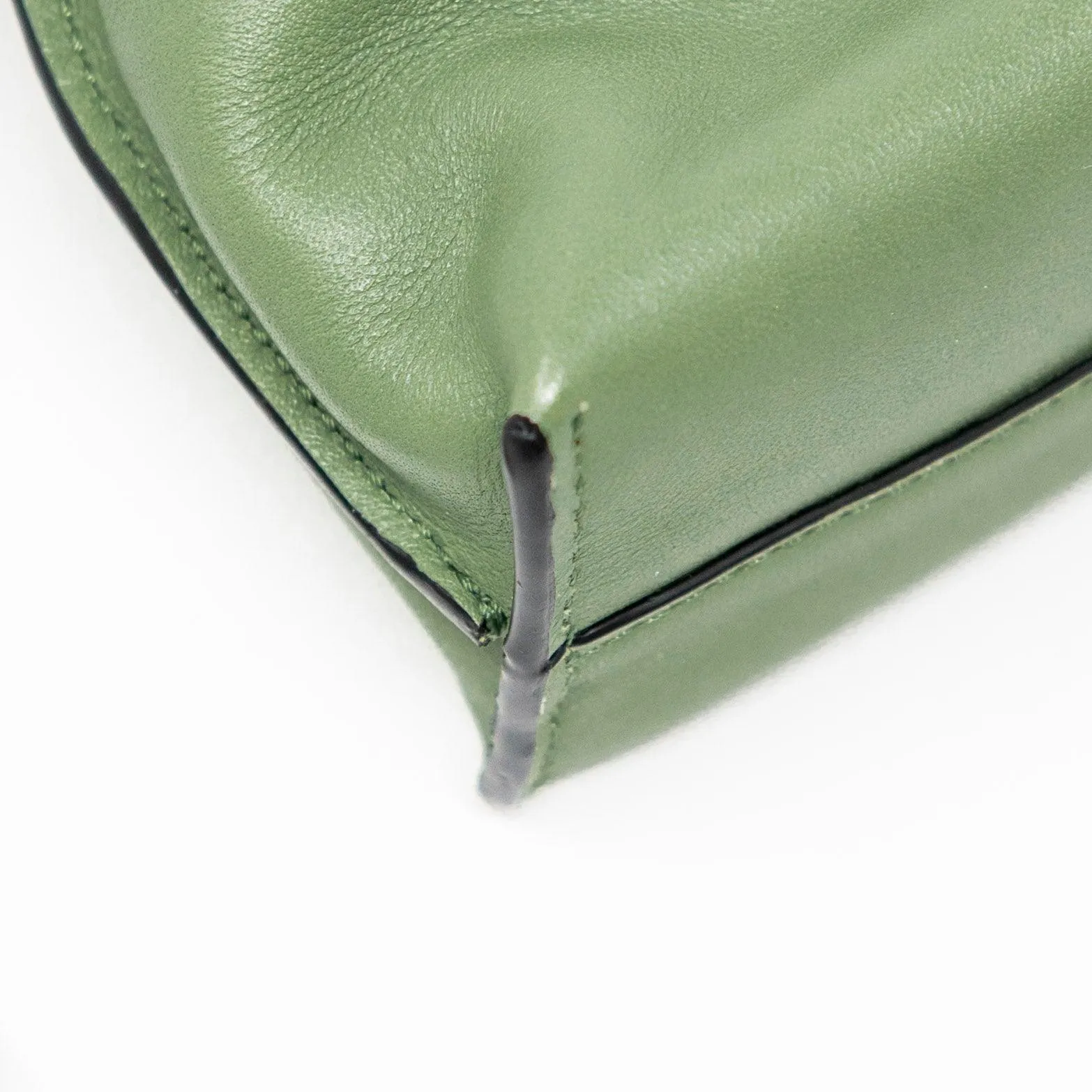 Loewe Green Nano Flamenco Bag