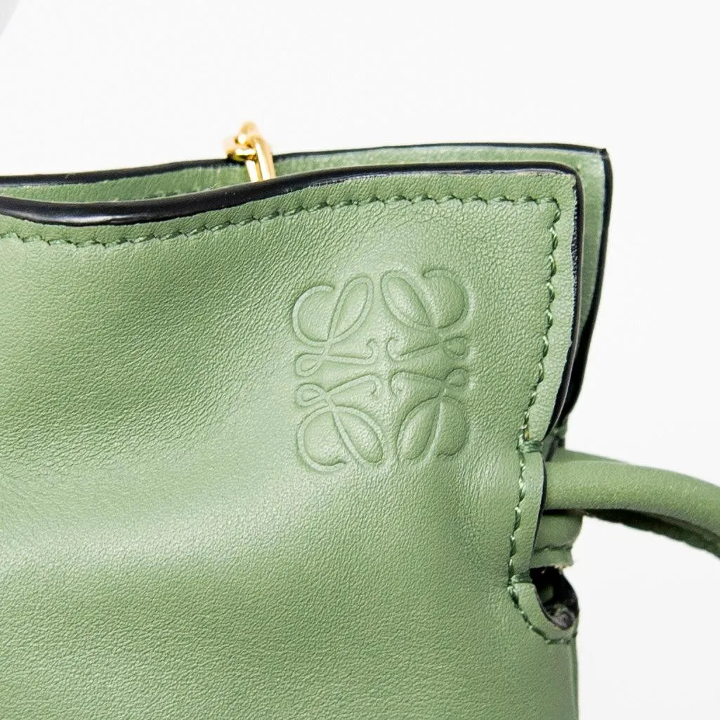 Loewe Green Nano Flamenco Bag