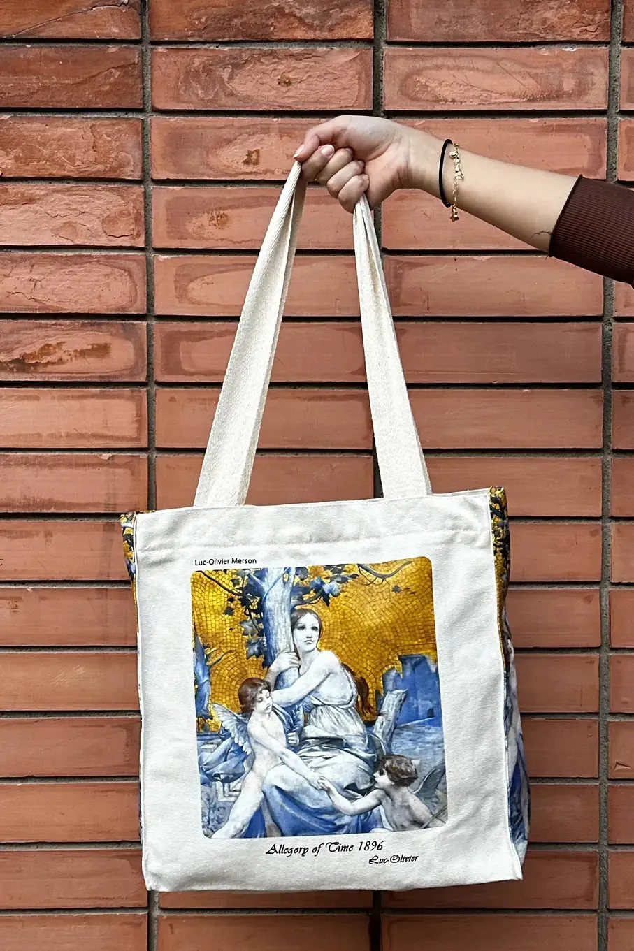 Luc Olivier Merson Allegory of Time - Tote Bag