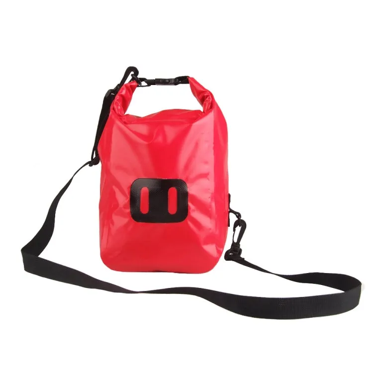 LUCKSTONE 5L Outdoor Adventure First Aid Waterproof Shoulder Bag(Red)