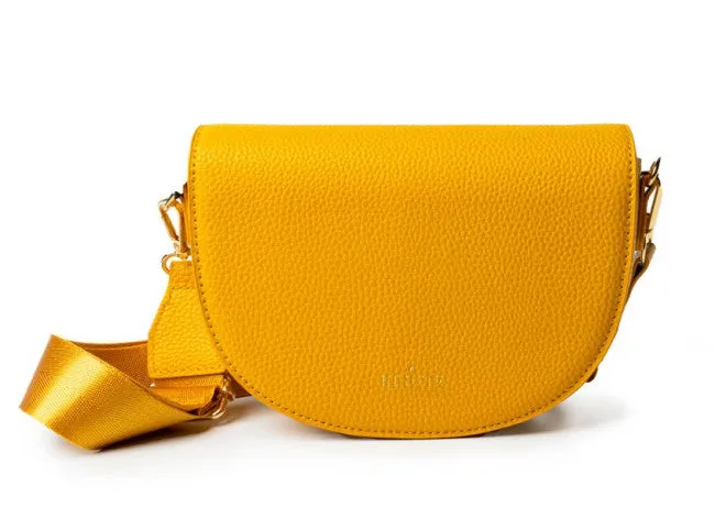 Luna Crossbody Bag in Mustard