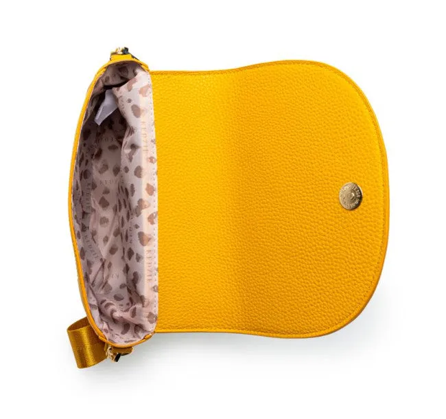 Luna Crossbody Bag in Mustard