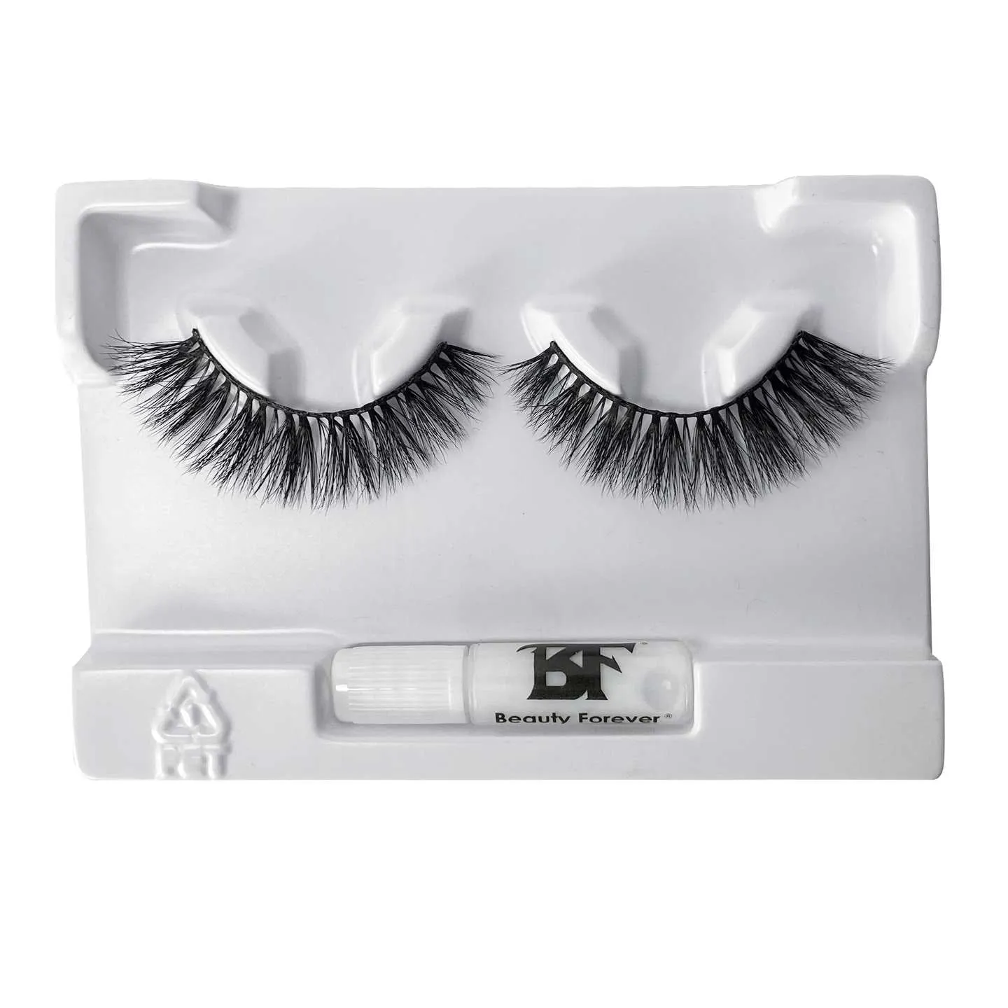 Luxe Faux Mink 3D Eyelashes - Elegant Ella #505 (Textured and Lengthening)