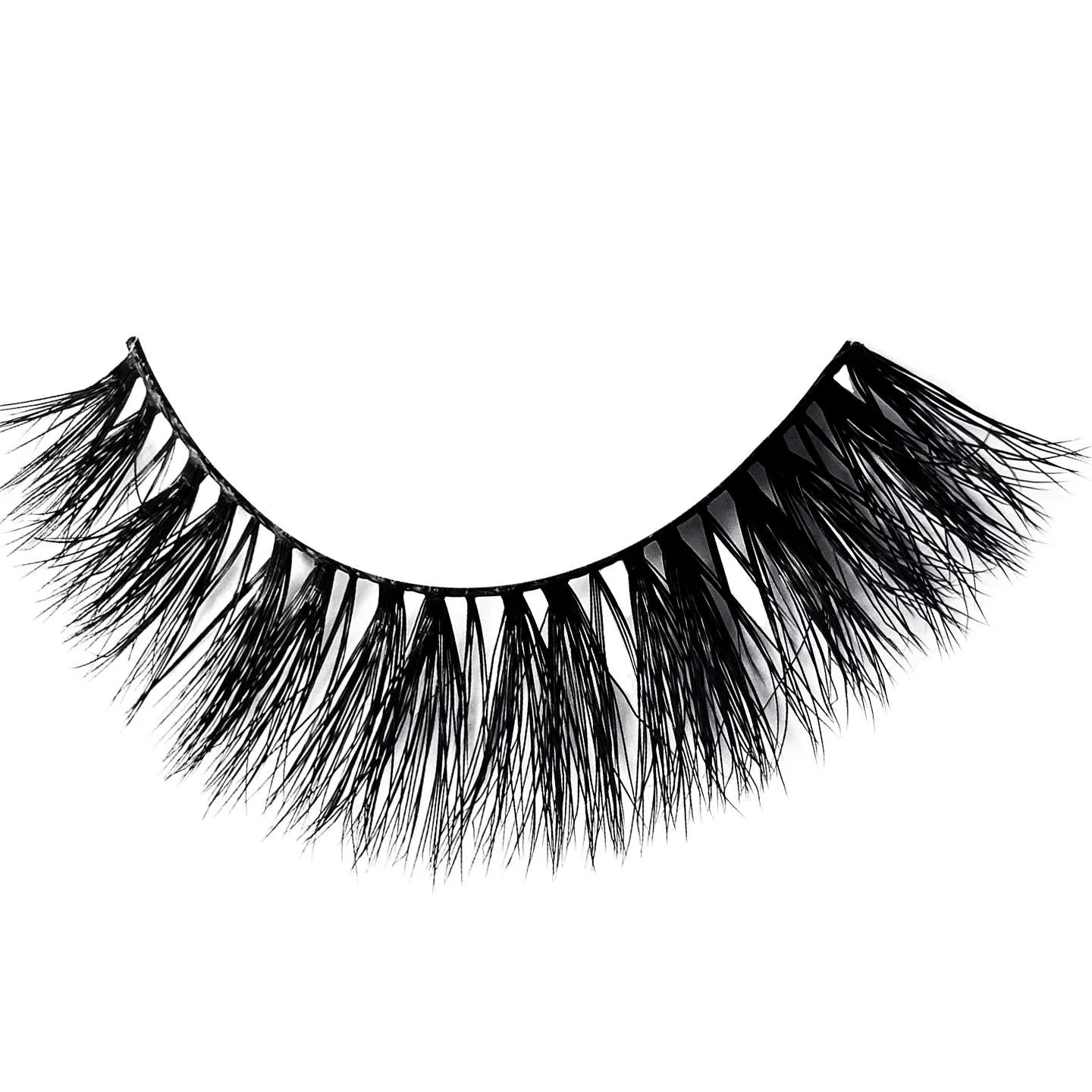 Luxe Faux Mink 3D Eyelashes - Elegant Ella #505 (Textured and Lengthening)