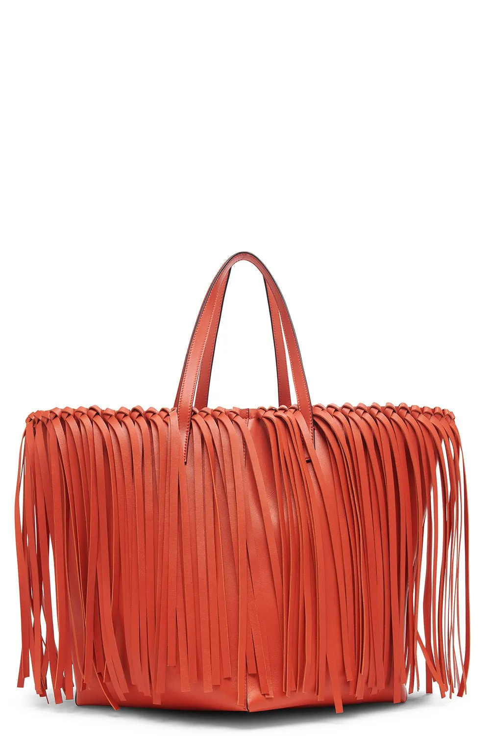 Medium Square Fringe Tote