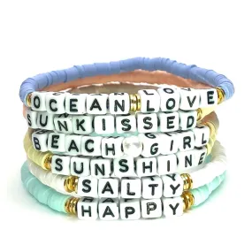 MINI HEISHI WORD BRACELET