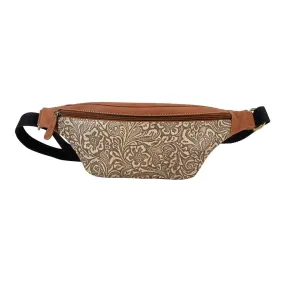 Myra Flukey Leather Waist Bag-Leather Sling