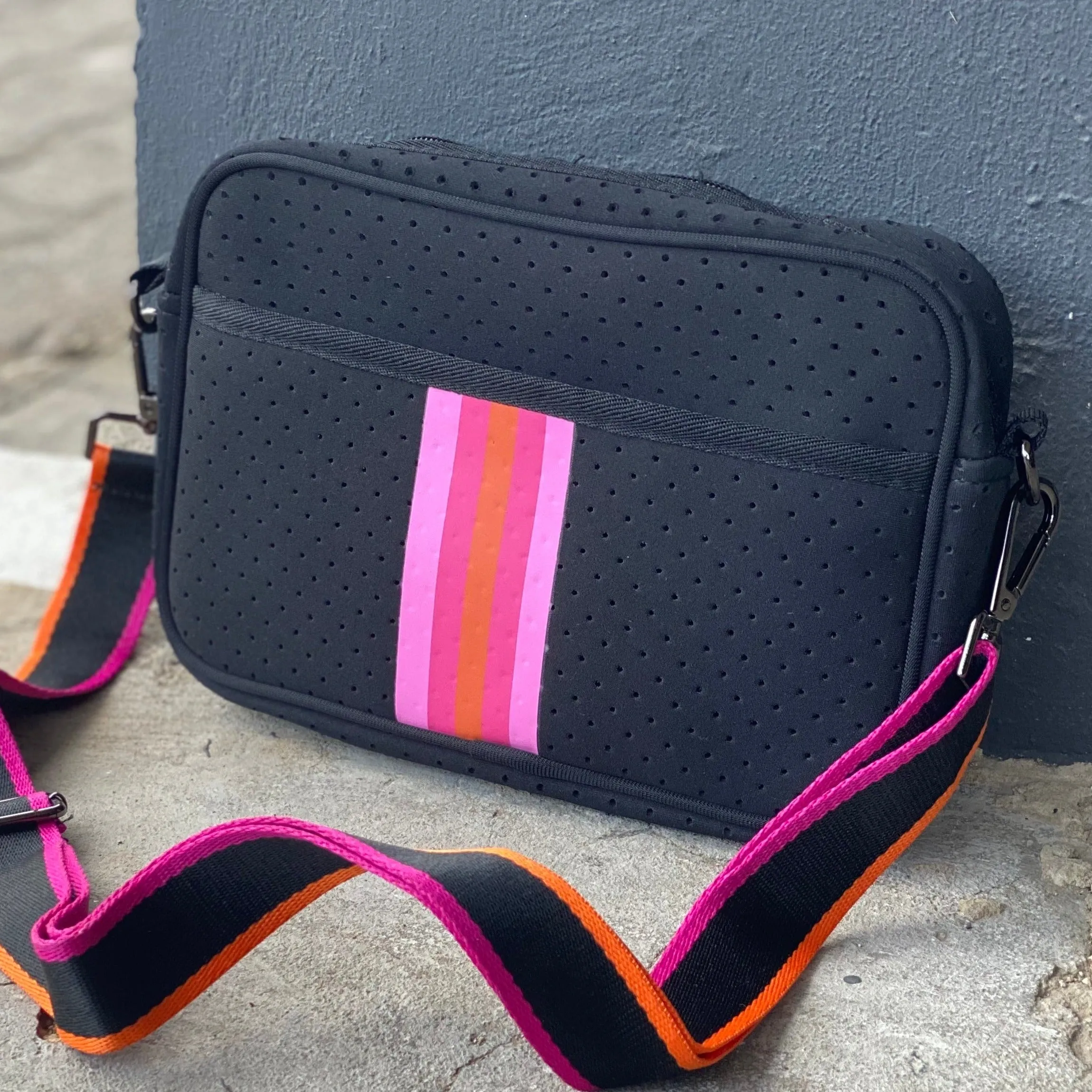 Neoprene Messenger Bag