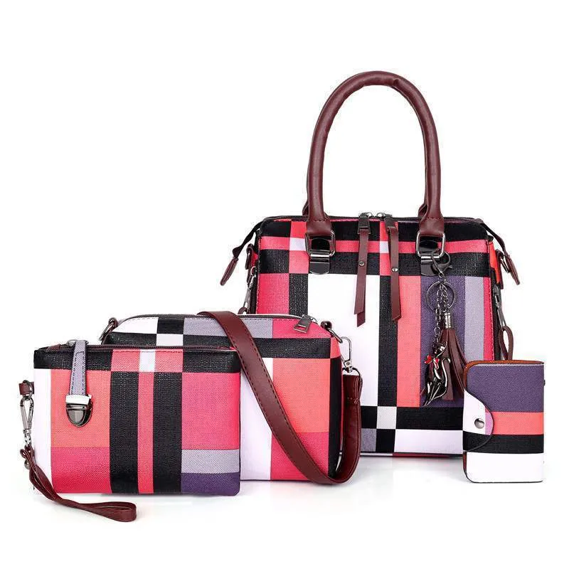 New Luxury Handbags Plaid Bags Designer