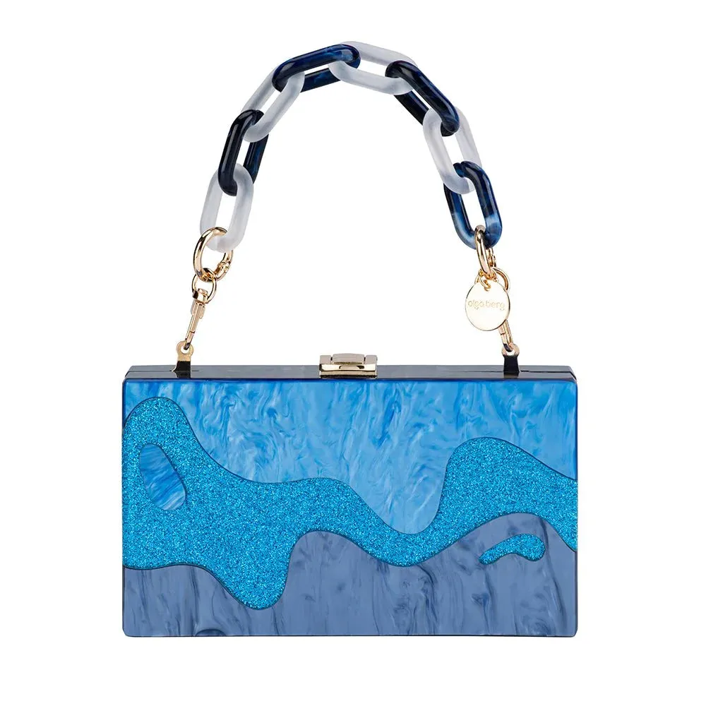 OB2117 ERIKA ACRYLIC WAVE BAG