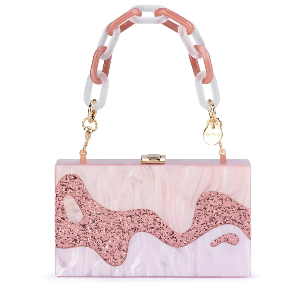 OB2117 ERIKA ACRYLIC WAVE BAG