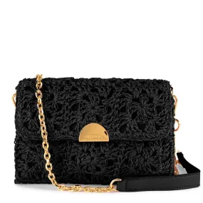 OB6476 MILLIE CROCHETTED SHOULDER BAG