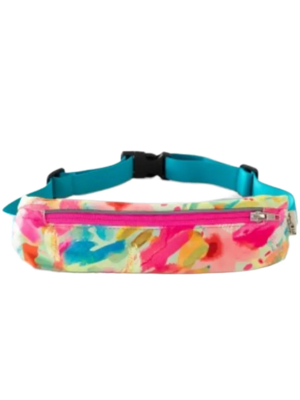 On The Run Waist Belt Rainbw Floral